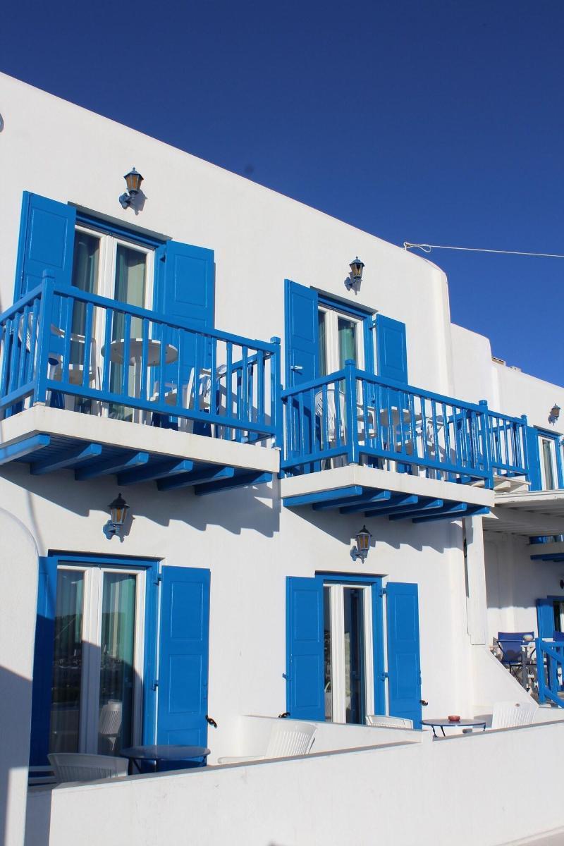 Stelios View Mykonos Town Hotell Exteriör bild