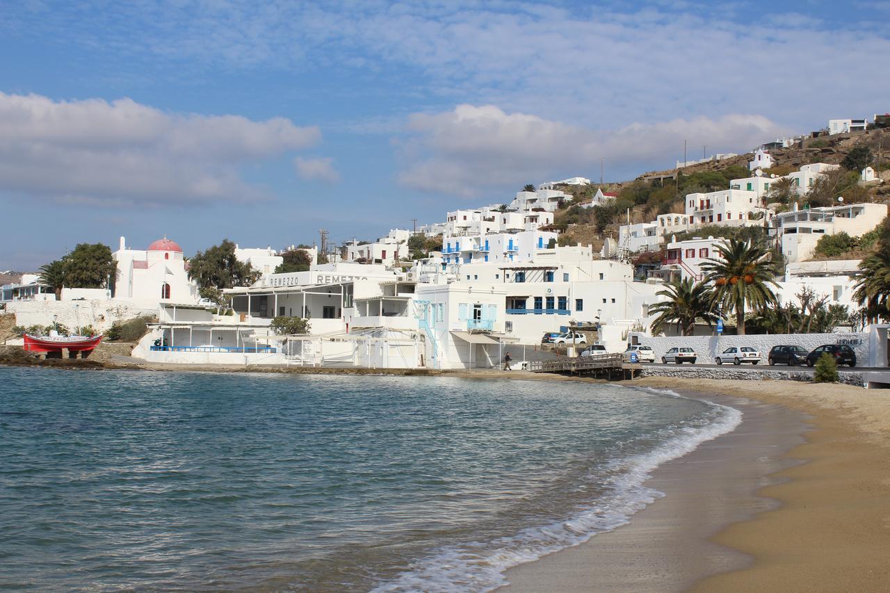 Stelios View Mykonos Town Hotell Exteriör bild