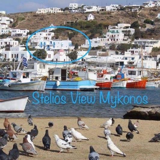 Stelios View Mykonos Town Hotell Exteriör bild