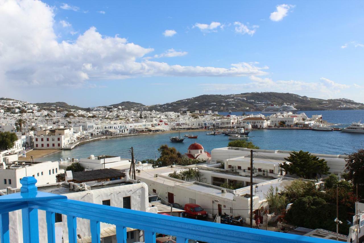 Stelios View Mykonos Town Hotell Exteriör bild