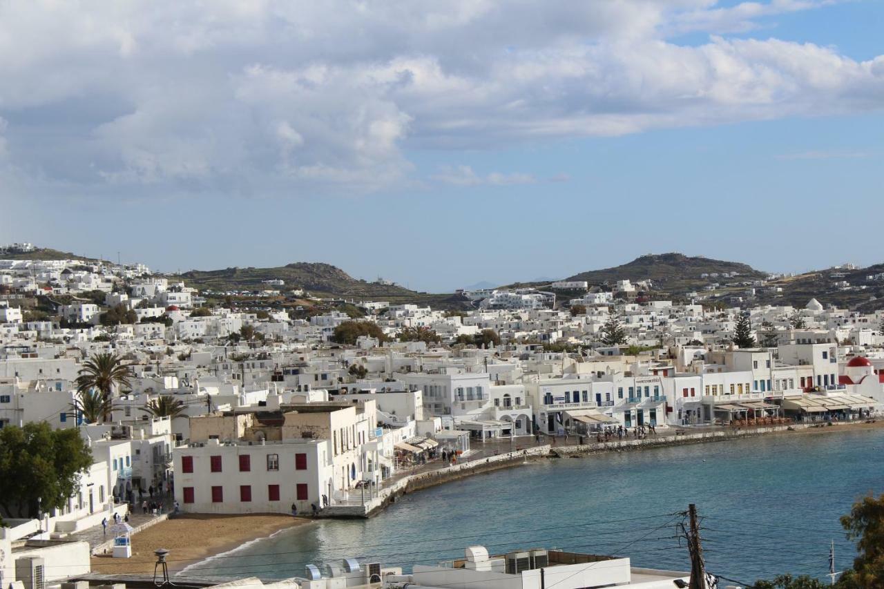 Stelios View Mykonos Town Hotell Exteriör bild