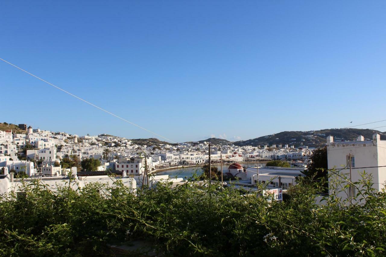 Stelios View Mykonos Town Hotell Exteriör bild
